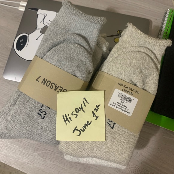 Yeezy Season 7 socks - Picture 2 of 2